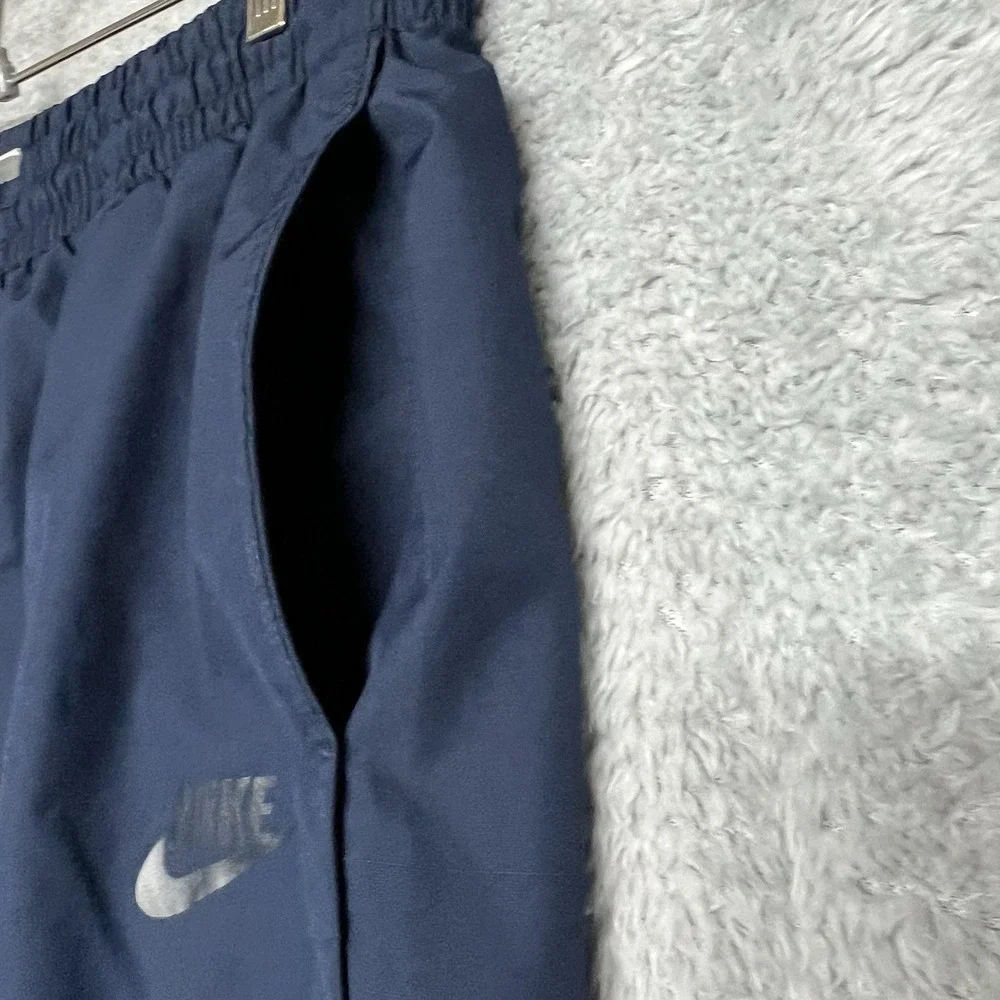 Nike Sportswear Track‎  Pants Mens Large Blue Straight Cross Training Gym Swoosh